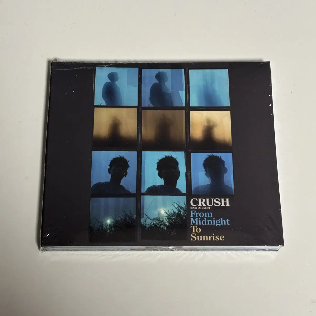 크러쉬 2집앨범 cd 미개봉 from midnight to sunrise